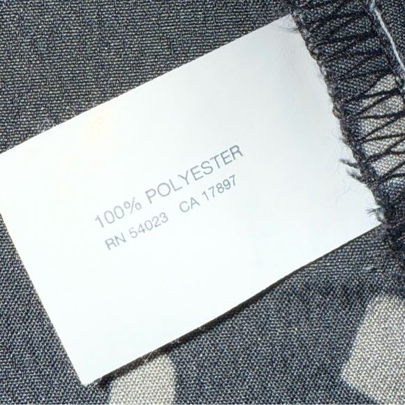 GAP Black and Cream Flowy pockets Midi Dress adjustable straps Zip light size 14 - Picture 7 of 8